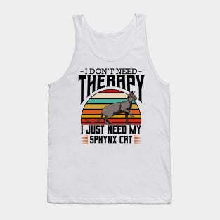 Sphynx Cat Tank Top